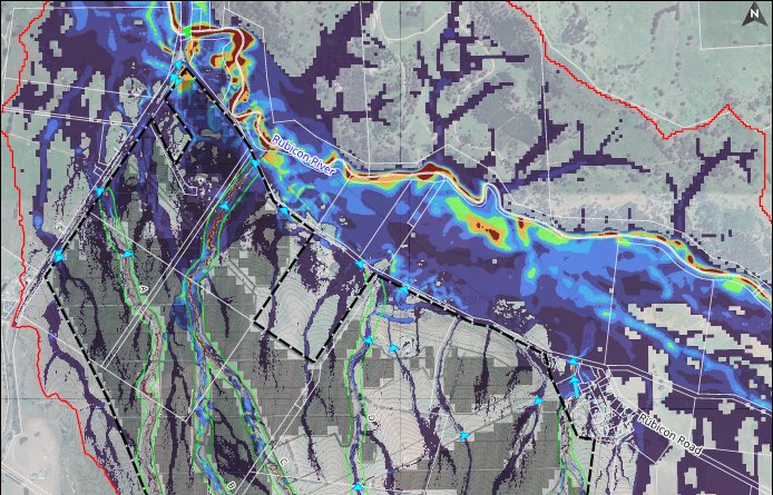 Hydraulic flood extent model &mdash; GreenSmart Consulting